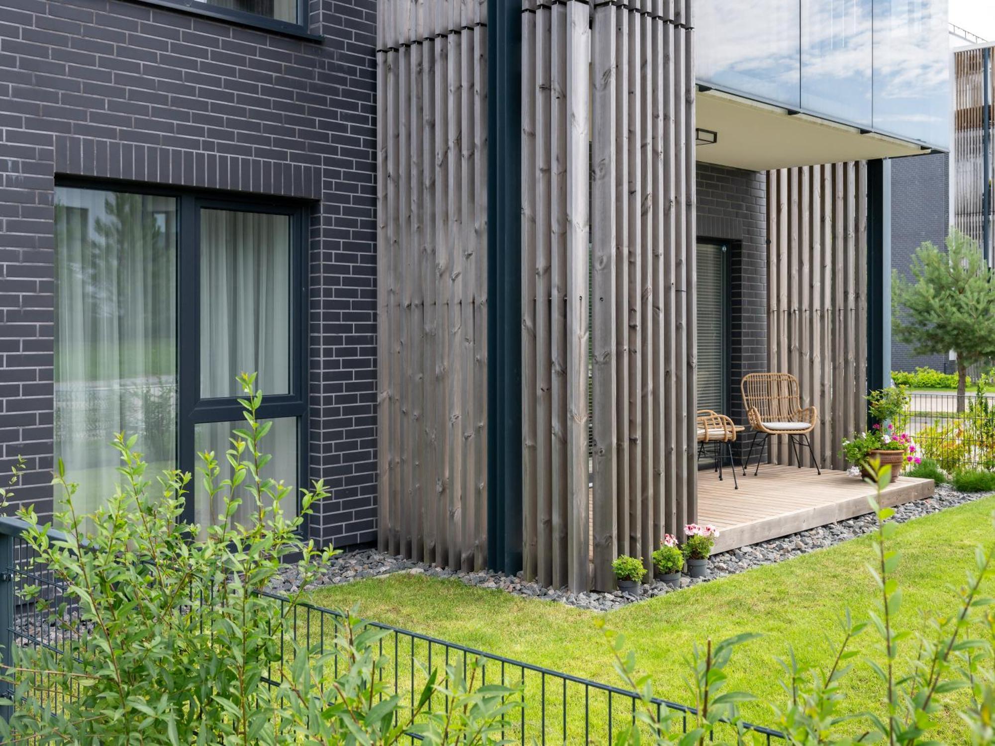 D33 Vilnius - Brand New Luxury Apartment With Terrace, Garden, Ac And Parking Exterior foto